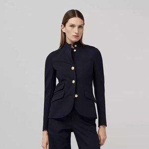 Rag & Bone Slade Ponte Blazer in Salute/Navy Size 12